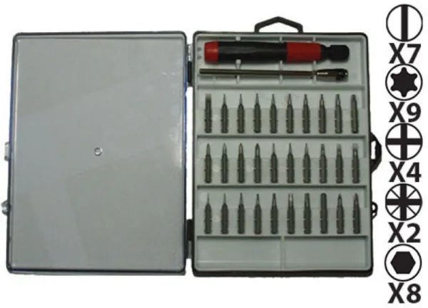 BATO juweliersschroevendraaierset 30-delig