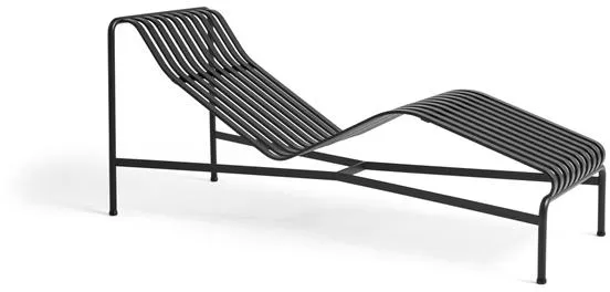 HAY Palissade Chaise Longue Antraciet