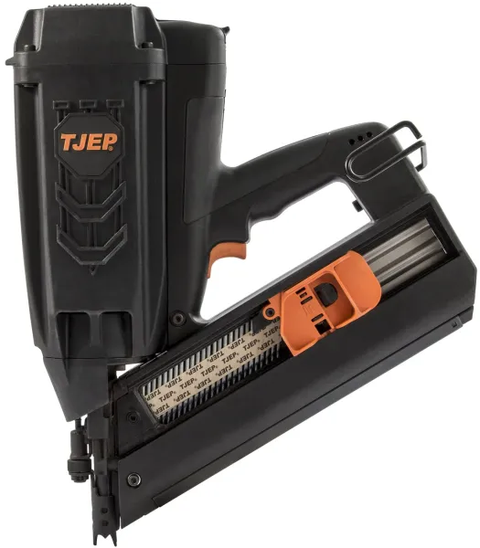 TJEP GRF Spijkerpistool 34/100 Excellent GAS, met 2 Li-Ion batterijen en lader