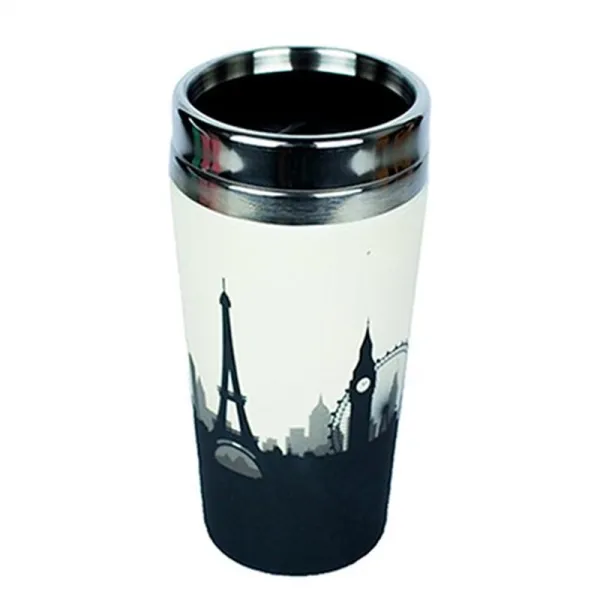 Bamboe Thermo Cup Cosmopolitian (500 ml)